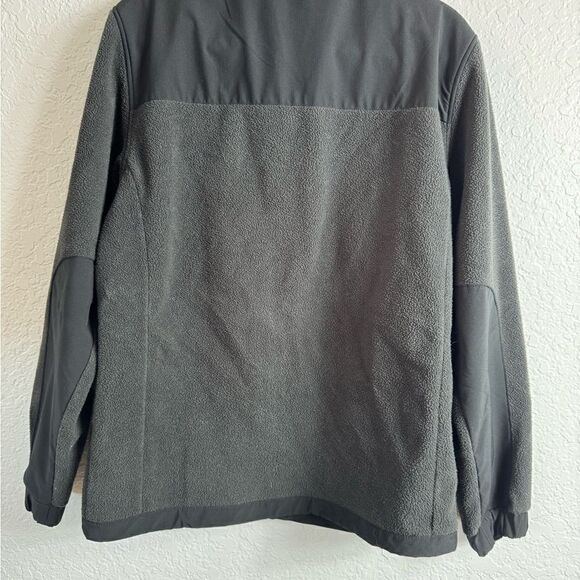 Hooey Mens Performance Tech Black Fleece Full Zip Jacket Size L - Picture 9 of 14